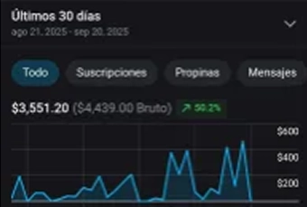 Reporte de ganancias de MISTRESS KALI (4)